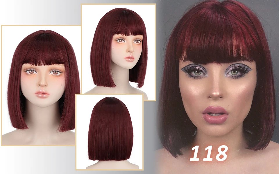 Short Bob Synthetic Hair Wig