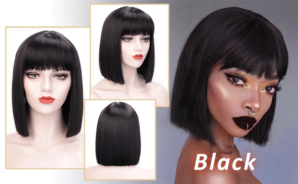 Short Bob Synthetic Hair Wig